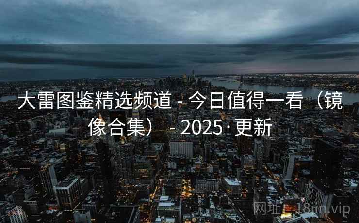大雷图鉴精选频道 - 今日值得一看（镜像合集） - 2025·更新