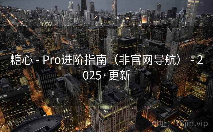 糖心 - Pro进阶指南（非官网导航） - 2025·更新